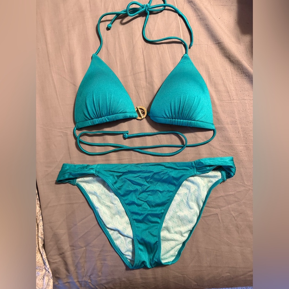 Victoria's Secret Turquoise Bikini Set